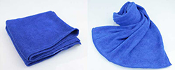 MICRO FABRIC BLUE TOWEL