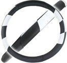 GENUINE LEATHER RACING WHITE